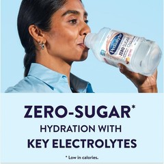 Electrolyte Water Zero Sugar 1L Pack of 4 Hydrating Sports Drink Fruit Punch