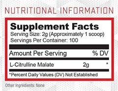 Purus Labs Citrulline Malate Powder – Strength & Volumization – 100 Servings