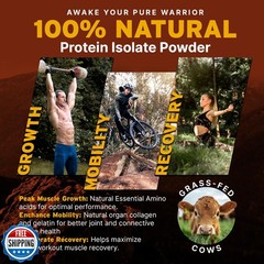 Paleo Pro 26G Beef Protein Powder – Grass Fed Protein Powder Isolate – Pure A