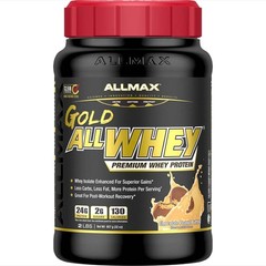 ALLMAX Nutrition Gold ALLWHEY Chocolate Peanut Butter – 2 lb – 24 Grams of Pr…