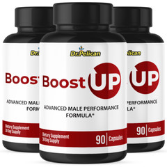 Boost Up- Bodybuilding & Men’s Health Support- 3 Bottles- 270 Capsules