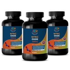 Bodybuilding supplement – NITRIC OXIDE 2400mg – muscle grows 3 Bottles 180 Caps