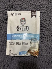 Salud Hydration Immunity Electrolyte Drink Mix Horchata 15 Stick Packs