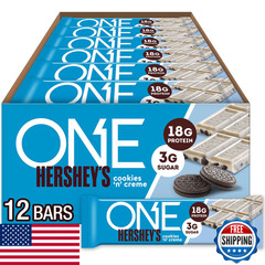One Protein Bars Hersheys Cookies N Creme Gluten 18G Protein And 3G Sugar