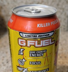 CHUCKY GOOD GUYS G FUEL Energy Drink Full Can 16 OZ BB 08/24/26 LIMITED EDITION