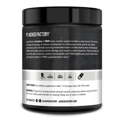 Jacked Factory Creatine HMB Powder Supplement with Creatine Monohydrate & HMB…