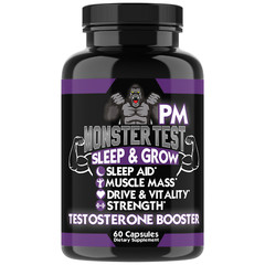 Test Booster Pack w/ Monster Test PM + Monster Test Nitric Oxide 2-PK