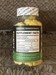 Happyummmm Creatine Monohydrate 5000MG 90 Gummies Lemon Flavor 10/26