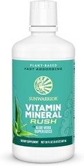 Sunwarrior Liquid Multivitamin Supplements Minerals Aloe Vera Men Women 30 fl oz