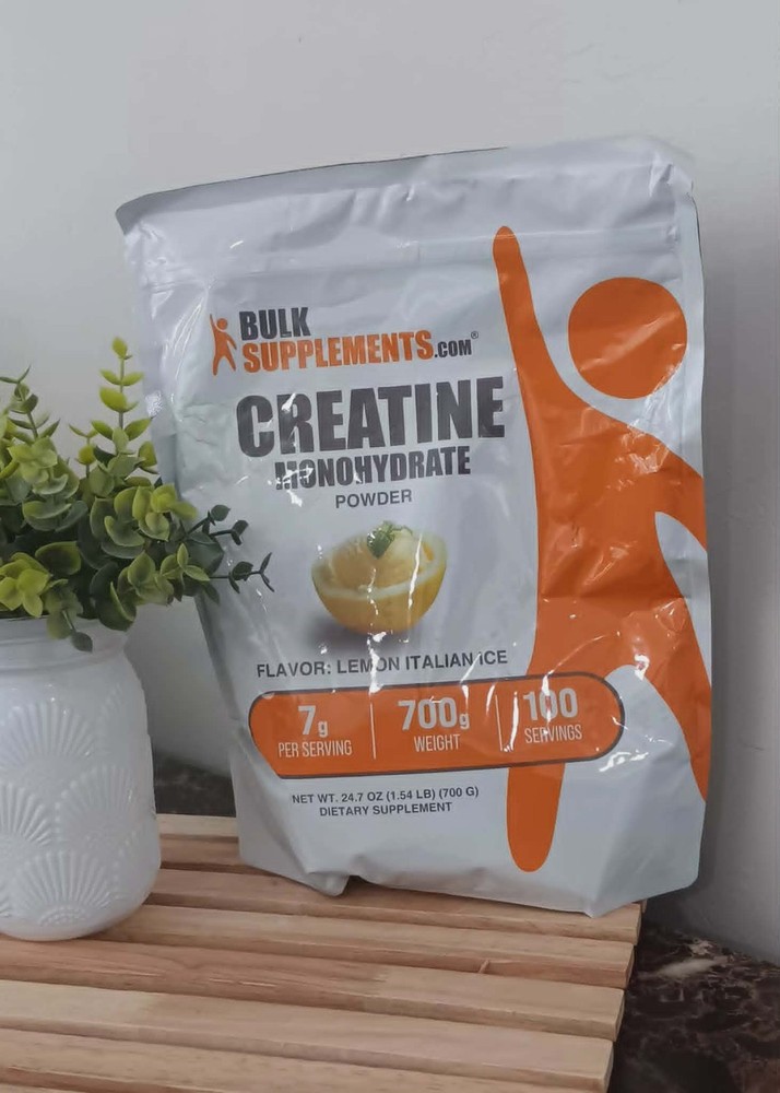 BULKSUPPLEMENTS – CREATINE MONOHYDRATE POWDER – 24.7 OZ – EXP 07/2027 – NEW
