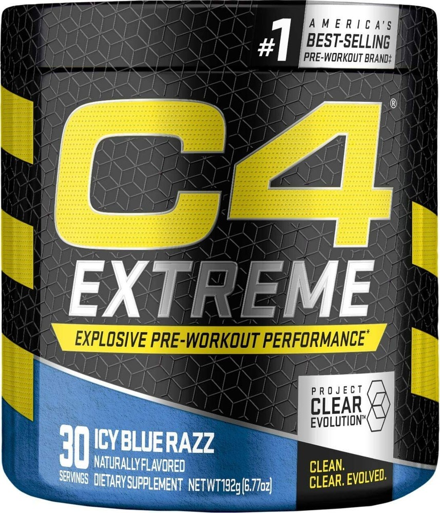 CELLUCOR C4 EXTREME PRE WORKOUT ENERGY 30 Servings – FREE SHIPPING!