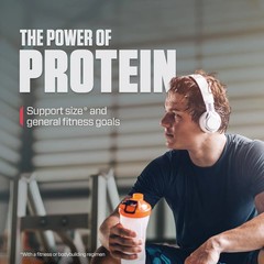 Dymatize Elite 100% Whey Protein Powder, L-Leucine, Gourmet Vanilla, 32 Oz