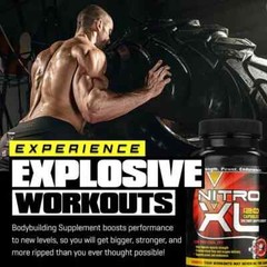 Nitric Oxide (120 Capsules) Explosive Bodybuilding Supplement
