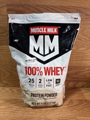 muscle milk protein powder 5 lb vanilla 68 servings exp 6/2027