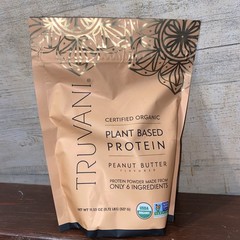 Truvani Plant Based Protein – 11.53oz Peanut Butter