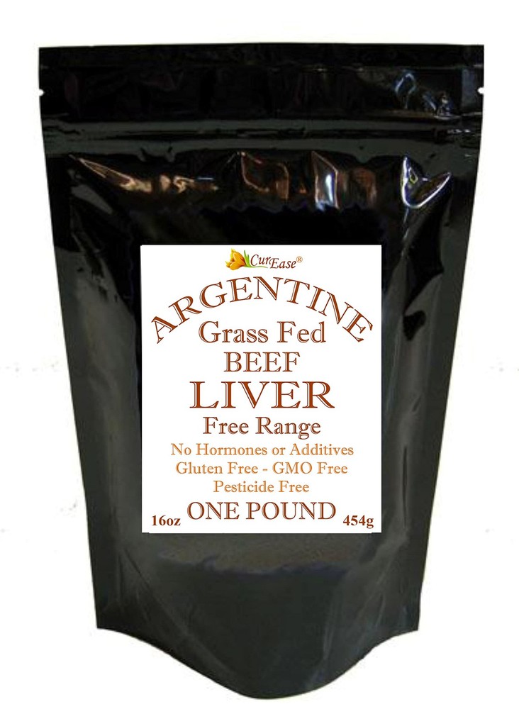 CurEase Argentine Grass Feed Beef Liver Powder Undefatted Desiccated dried Pe…