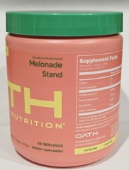 Oath Nutrition Sport Sugar Free Pre-Workout Powder, Melonade Stand, 25 Servings