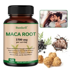 Maca Root 1500 Mg/serving Natural Energy Boost 30 To 120 Capsules