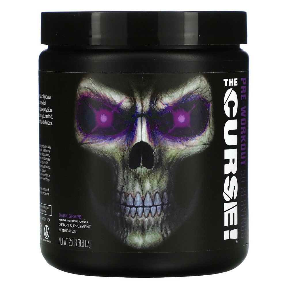The Curse, Pre-Workout, Dark Grape, 8.8 oz ( 250 g)