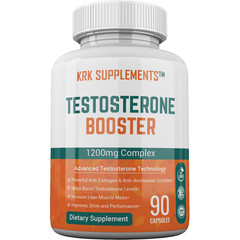 1 Bottle Testosterone Booster Tribulus Terrestris Chrysin Low Test Boost Natural