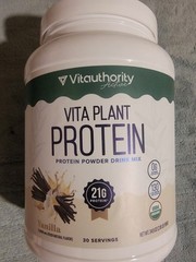 2 lbs Organic Plant Based Vegan Protein Powder for Women with BCAAs Vanilla