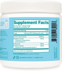 Wellah Pump-It-Up Creatine (50 Servings, Unflavored)