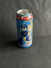 Megaman Blue Bomber Slushee G Fuel Energy Drink Full 16 FL OZ Limited Edition