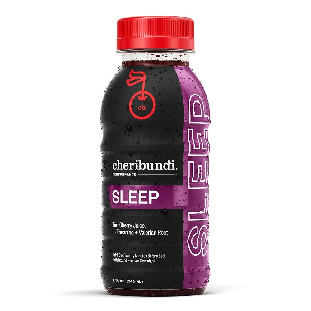 Cheribundi Tart Cherry Juice Sleep | 8 Fl Oz (Pack of 24)