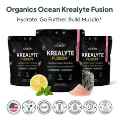 Organics Ocean Krealyte Fusion – Instantized Creatine 9.17 Ounce (Pack of 1)