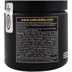 Cobra Labs The Ripper Fat Burner Pineapple Shred 0 33 lbs 150 g GMP Quality