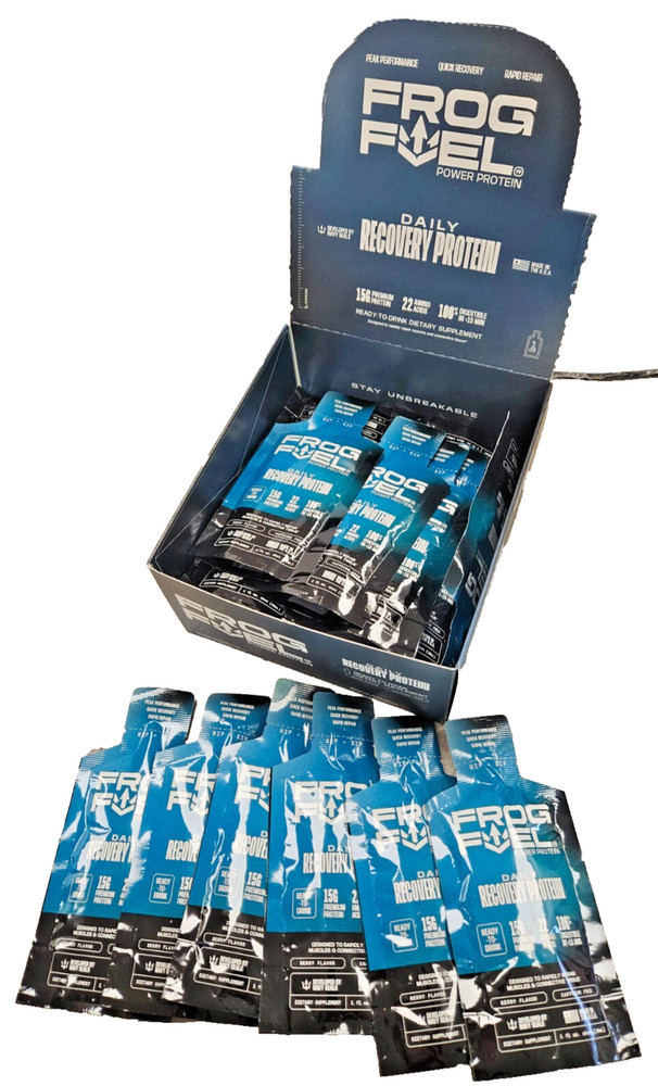 Frog Fuel DAILY RECOVERY PROTEIN Shot ( 6 pouches )