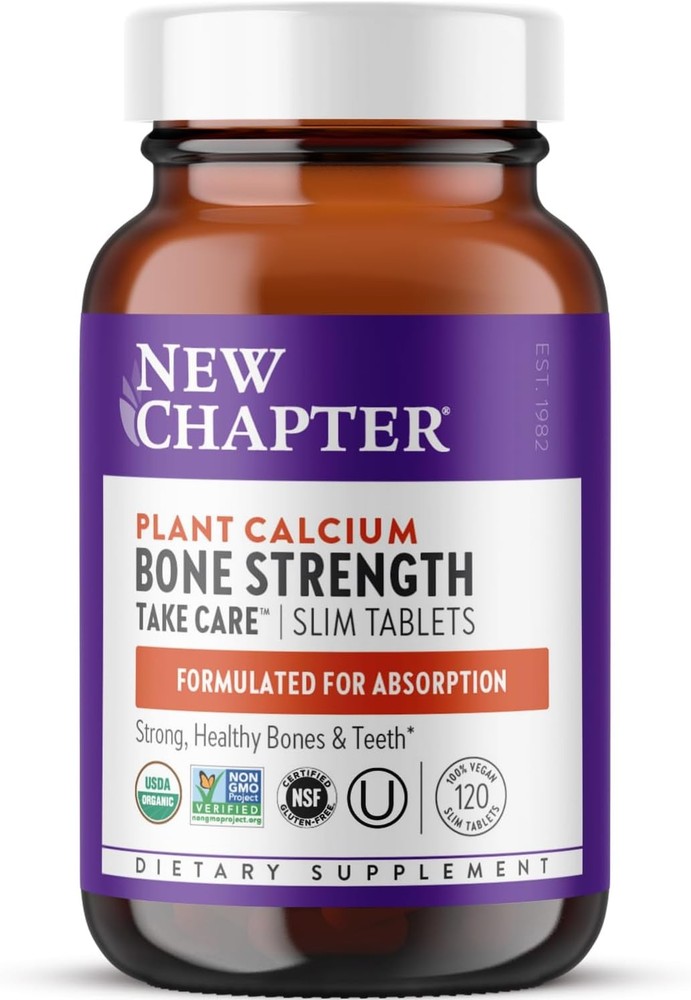New Chapter Bone Strength Take Care – Bone & Heart Health Supplement – Clinicall