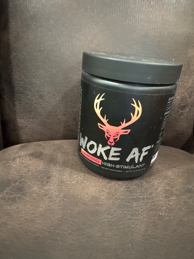Bucked Up Woke AF HIGH STIMULANT PRE-WORKOUT 30 Servings, Watermelon Lemonade