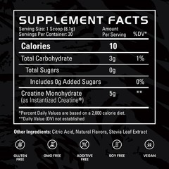 Gains in Bulk Instantized Creatine Monohydrate for Men & Women, Soluble Pre W…
