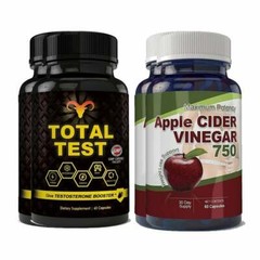 Male Sexual Stamina Booster Apple Cider Weight Loss Combo Caps Free Shipping