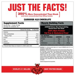 Carnivor Beef Protein Isolate – Chocolate (56 Servings)