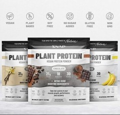 Vegan Organic Plant Protein Powder – SNAP Muscle Growth, Performance, & Recovery