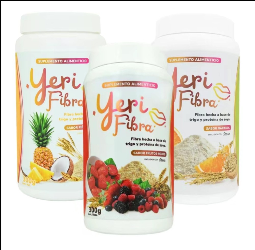 Yeri Fibra Fiber Exotic Wheat and Soy Protein, 300g Fibras Virales de YeriMua