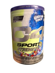 C4 Sport Strength Hawaiian Punch Berry Blue Typhoon Pre-Workout 20 Servings 406g