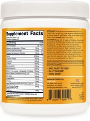 Type Zero Amino Burn (Peach Mango) 30 Servings – Pre Workout with Vegan BCAAs