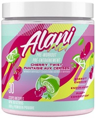 Alani Nu Pre-Workout 2-Pack – Cherry Twist + Juicy Peach