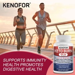 KETO with Green Tea Mixed Capsules-650MG-Natural Thermogenic Fat Burner