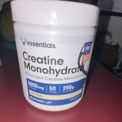 Bucked Up Creatine Monohydrate Micronized Powder Unflavored 250g 5000mg