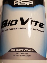 RSP – BIO VITE – Advanced Multi-Vitamin – 180 Tablets – Exp 11/2026