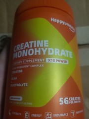 Happyummmm Creatine Monohydrate x10 Power 5G Creatine per Serving Exp 5/27
