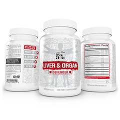 Rich Piana 5% Nutrition Liver and Organ Defender BEST Cycle + PCT NEW FORMULA