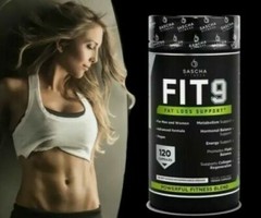 2 x Fit 9 Sascha Fitness Fat Loss Support Diet 100% Original 2 Pack 240 Caps New