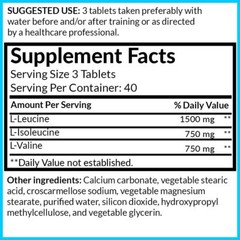 Nutra BCAAs Amino Acids, 3000mg – BCAA Pre Workout without Ceatine, Non-GMO