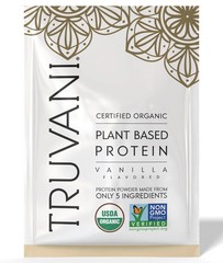 Truvani Organic Vanilla Protein Powder 10 Pack, 10.20 Ounce