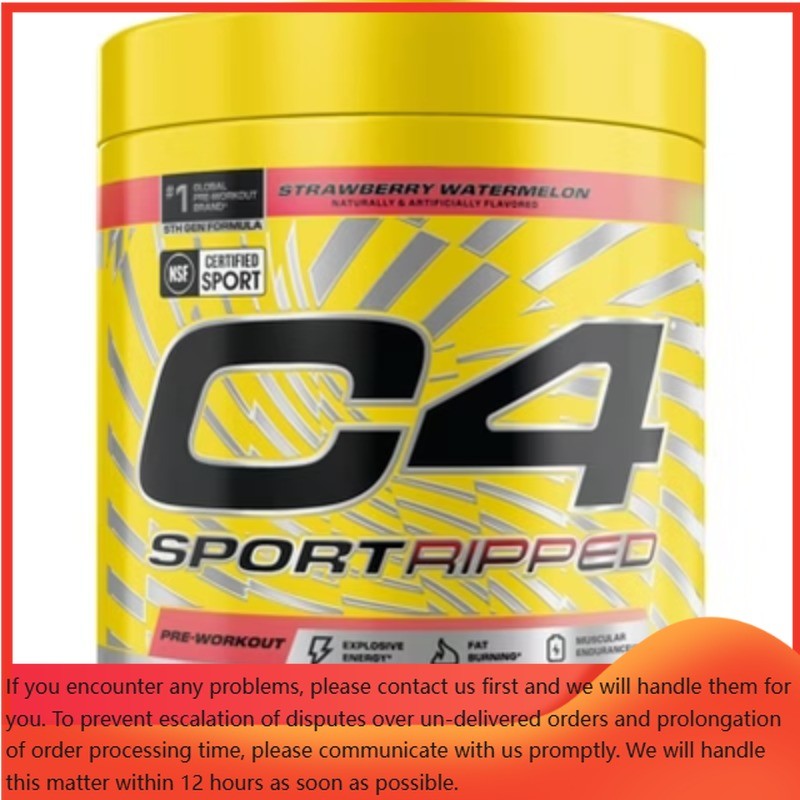Cellucor C4 Sport Ripped Pre-Workout Powder – Strawberry/Watermelon – 9.9oz/20